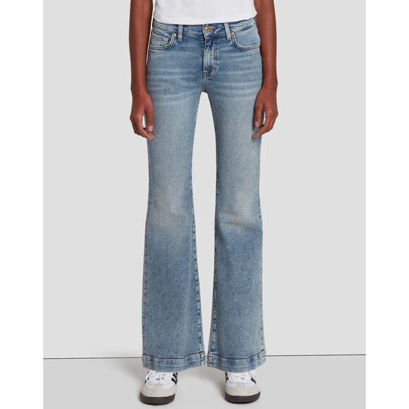 NWT! 7 FOR ALL MANKIND Tailorless Luxe Vintage Dojo in Self Made 27 - Picture 3 of 10